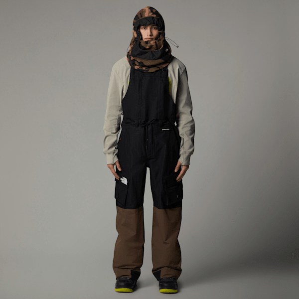 The North Face  Dragline Bib Trousers Tnf Black-smokey Brown