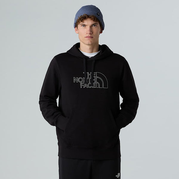 The North Face Drew Peak Light Hoodie Tnf Black-smoked Pearl male