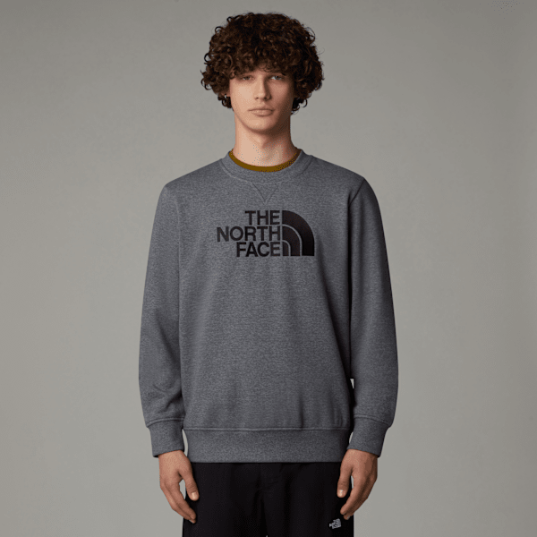 The North Face Men's Drew Peak Sweatshirt Tnf Medium Grey Heather