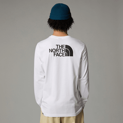 The North Face Men's Easy Long-sleeve T-shirt Tnf White | LYBSTORE