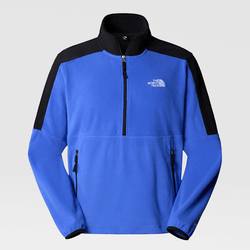 The North Face Men’s Elements Polartec® 100 1/4 Zip Fleece Solar Blue-tnf Black