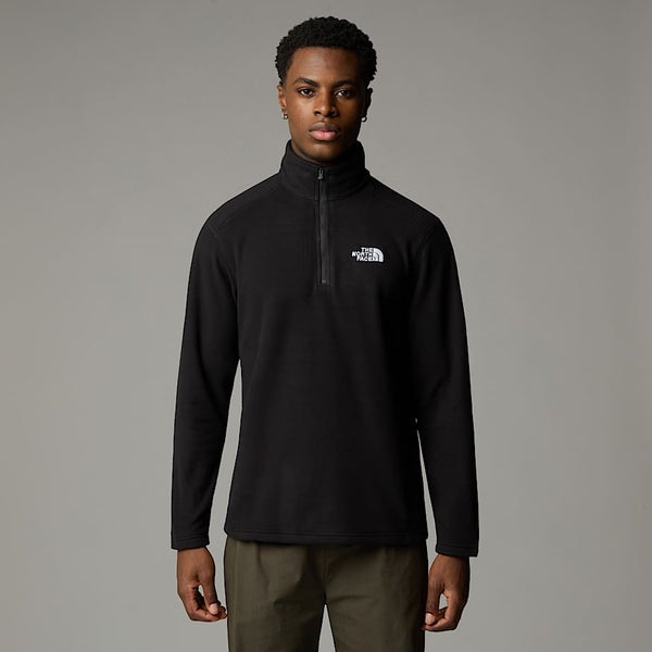 The North Face Emilio 1/4 Zip Fleece Jacket Tnf Black-tnf White-npf male