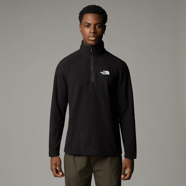 The North Face Men’s Emilio 1/4 Zip Fleece Jacket Tnf Black-tnf White-npf