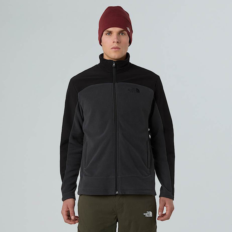 The North Face Emilio Delta Full-zip Fleece Jacket Asphalt Grey-tnf Black-npf male