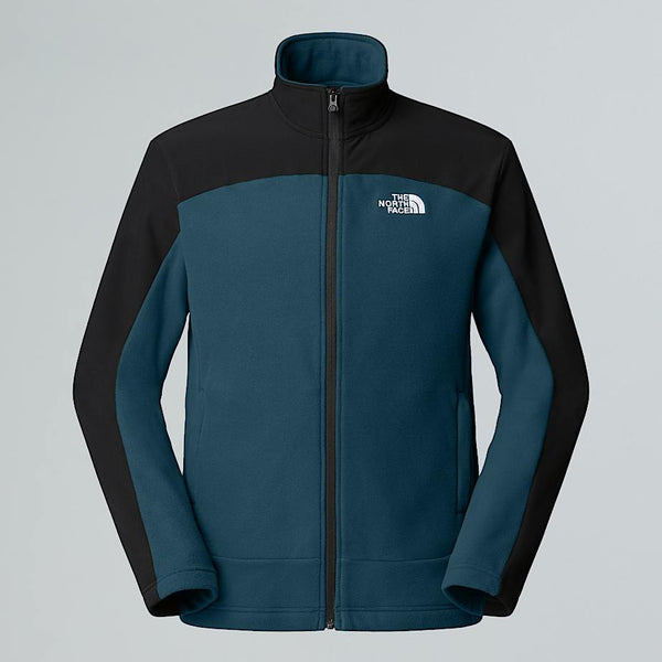 The North Face Emilio Delta Full-zip Fleece Jacket Midnight Petrol-tnf Black male