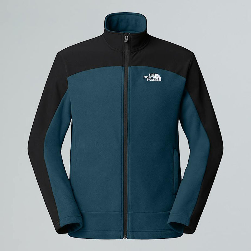 The North Face Emilio Delta Full-zip Fleece Jacket Midnight Petrol-tnf Black male