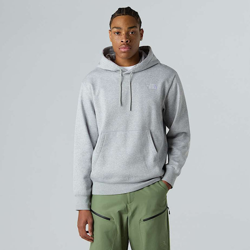 The North Face Essential Hoodie Tnf Light Grey Heather male