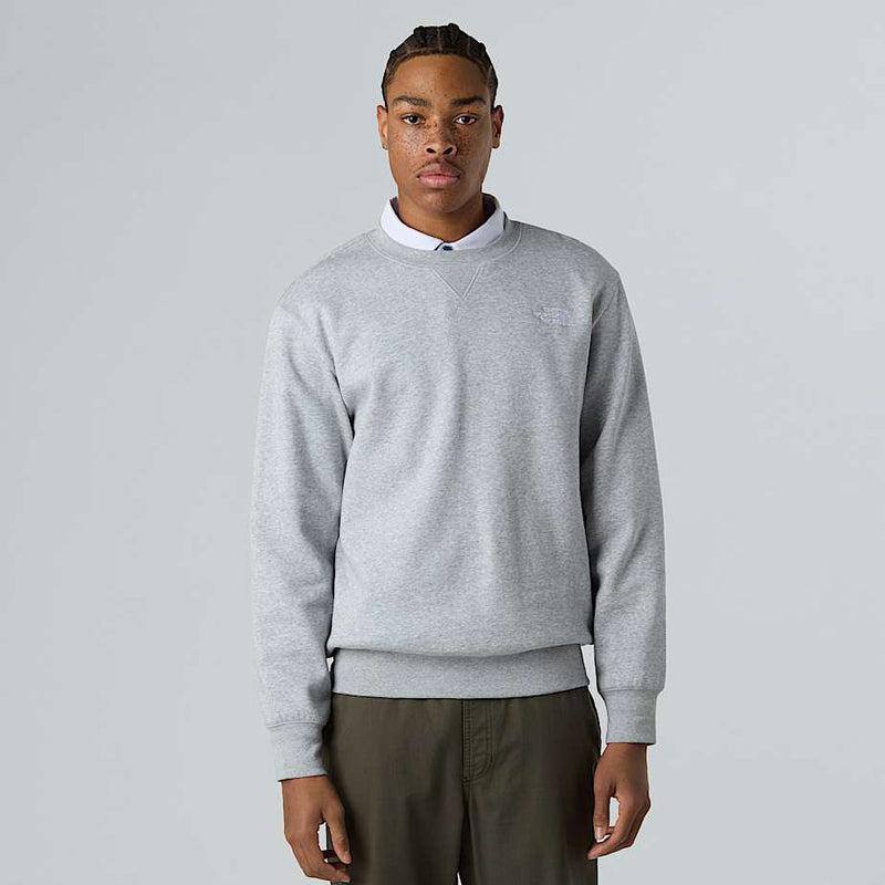 The North Face Essential Sweatshirt Tnf Light Grey Heather male