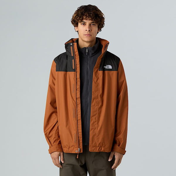 The North Face Evolve Ii Triclimate® 3-in-1 Jacket Burnt Umber-asphalt Grey male
