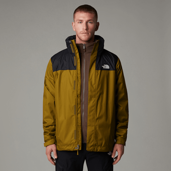 The North Face Men's Evolve Ii Triclimate® 3-in-1 Jacket Moss Green-tnf Black