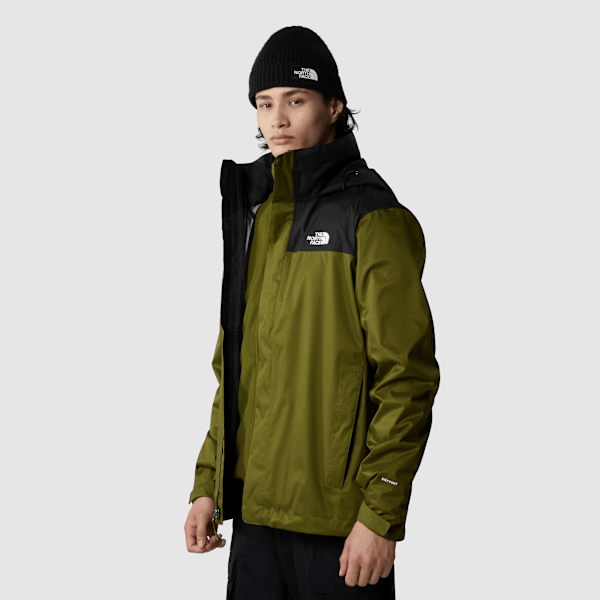 The North Face Men's Evolve Ii Triclimate® 3-in-1 Jacket Forest Olive-tnf Black 