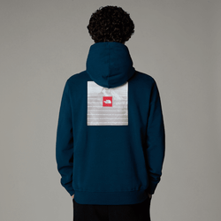 The North Face Men's Expedition System Graphic Hoodie Midnight Petrol 