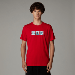 The North Face Men's Expedition System Graphic T-shirt Tnf Red | LYBSTORE