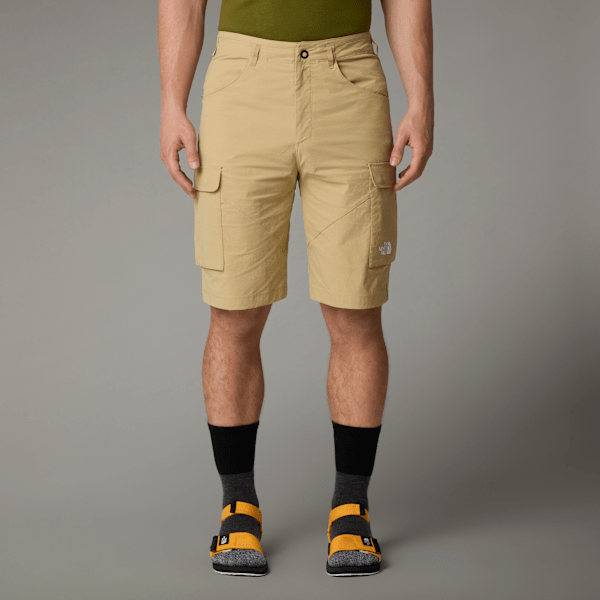 The North Face Men’s Exploration Cargo Shorts Khaki Stone