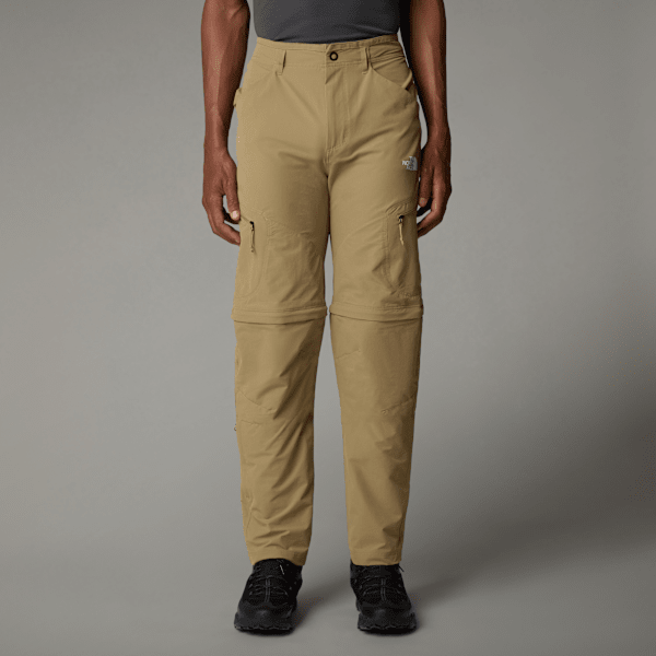 The North Face Men’s Exploration Convertible Tapered Trousers Kelp Tan-npf