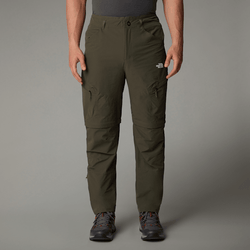 The North Face Men’s Exploration Convertible Tapered Trousers New Taupe Green-npf 