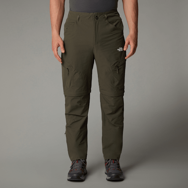 The North Face Men’s Exploration Convertible Tapered Trousers New Taupe Green-npf  30