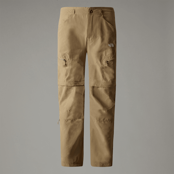 The North Face Men’s Exploration Convertible Tapered Trousers Kelp Tan-npf  34