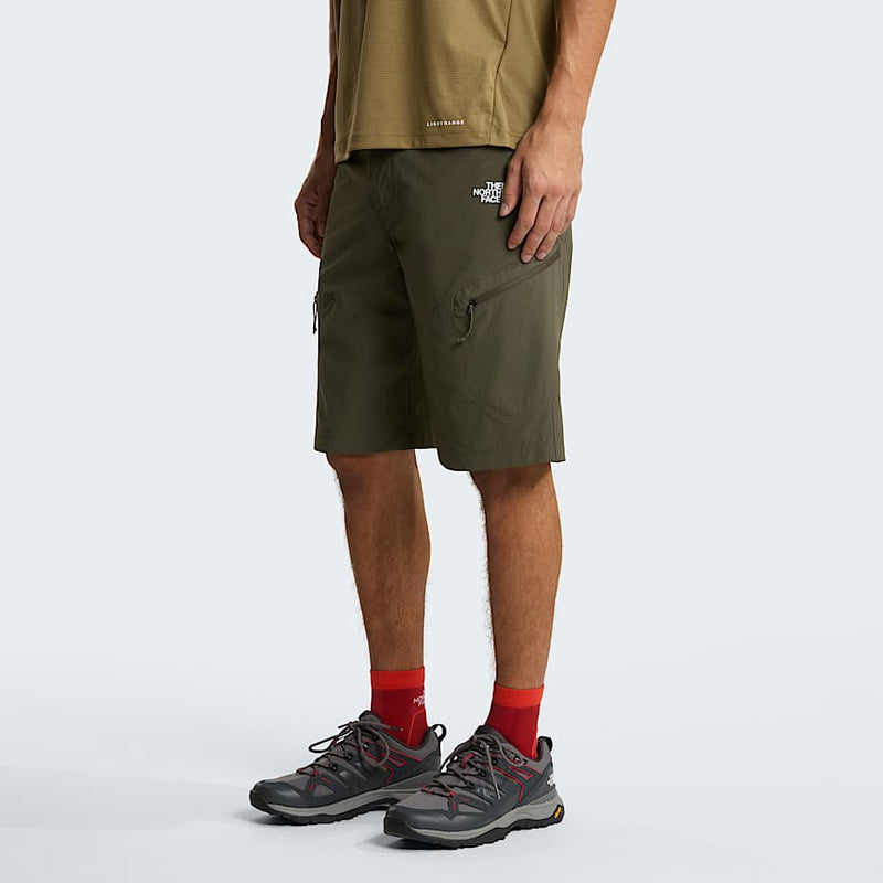 The North Face Exploration Shorts New Taupe Green Size