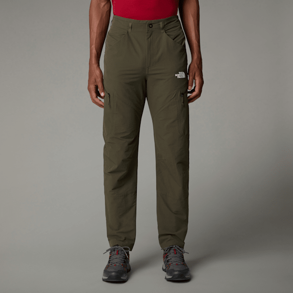 The North Face Men’s Exploration Tapered Trousers New Taupe Green-npf  32