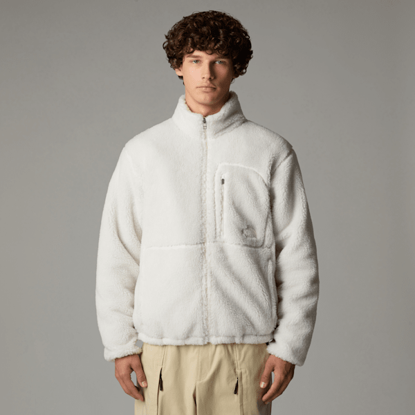 The North Face Men's Extreme Pile Full-zip Fleece White Dune