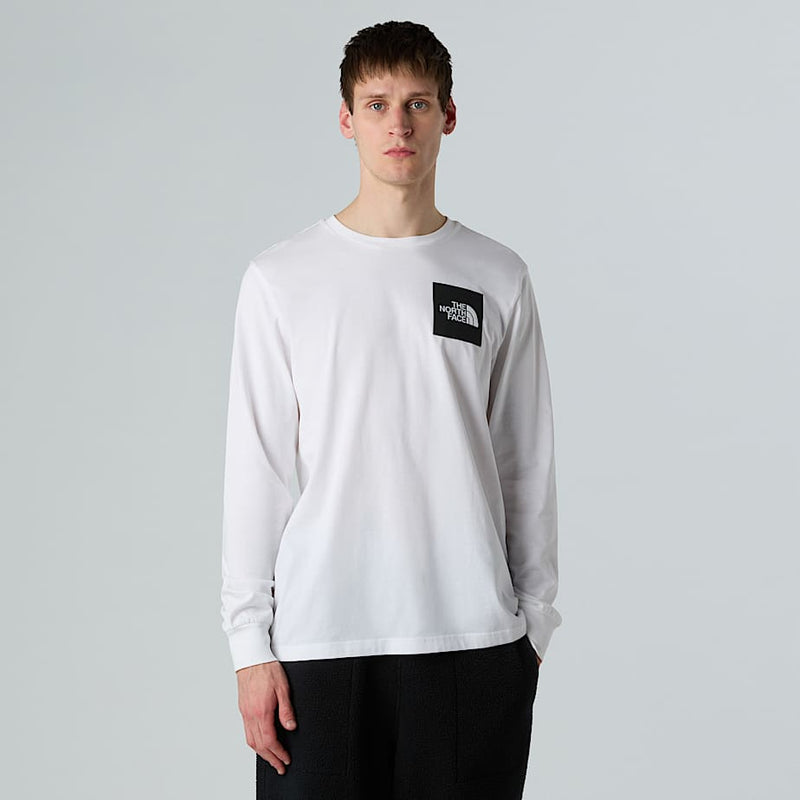 The North Face Fine Long-sleeve T-shirt Tnf White male