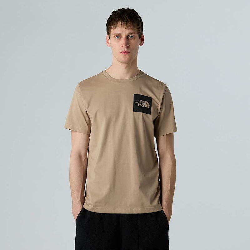The North Face Fine T-shirt Mushroom Grey male