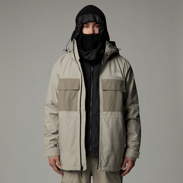 The North Face  Fourbarrel Triclimate 3-in-1 Jacket Clay Grey-tnf Black