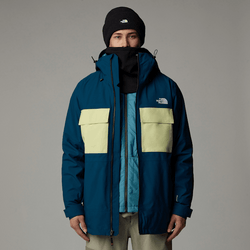 The North Face Men's Fourbarrel Triclimate 3-in-1 Jacket Midnight Petrol-algae Blue | LYBSTORE