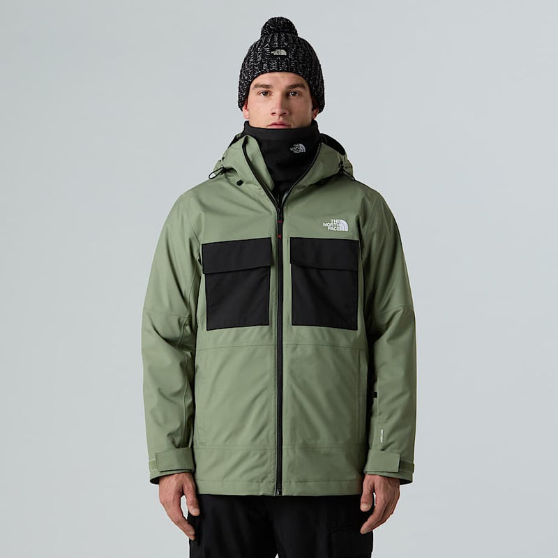The North Face Fourbarrel Triclimate 3-in-1 Jacket Bark Mist tnf Black