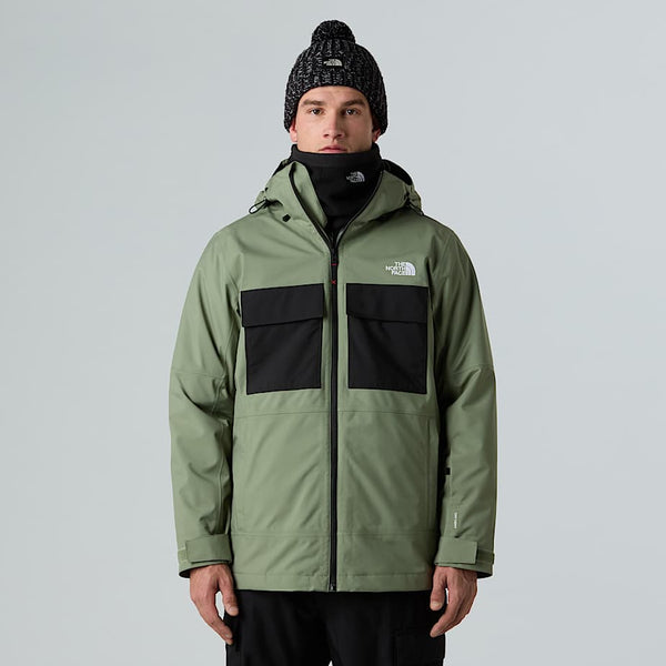 The North Face Fourbarrel Triclimate 3-in-1 Jacket Bark Mist-tnf Black male