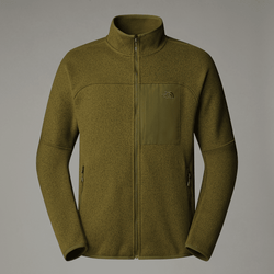 The North Face Men's Front Range Fleece Jacket Forest Olive Heather