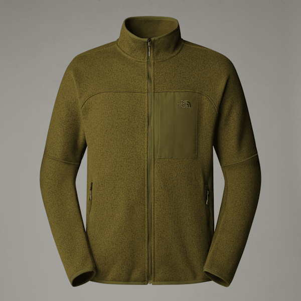 The North Face Front Range Fleece Jacket Forest Olive Heather