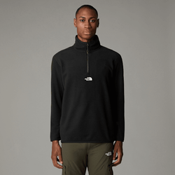 The North Face Men's Glacier 1/4 Zip Fleece Tnf Black-npf