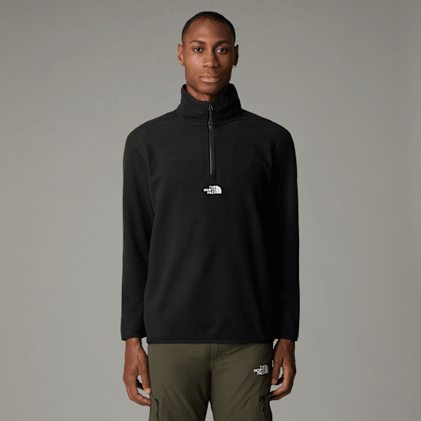 The North Face Men's Glacier 1/4 Zip Fleece Tnf Black-npf