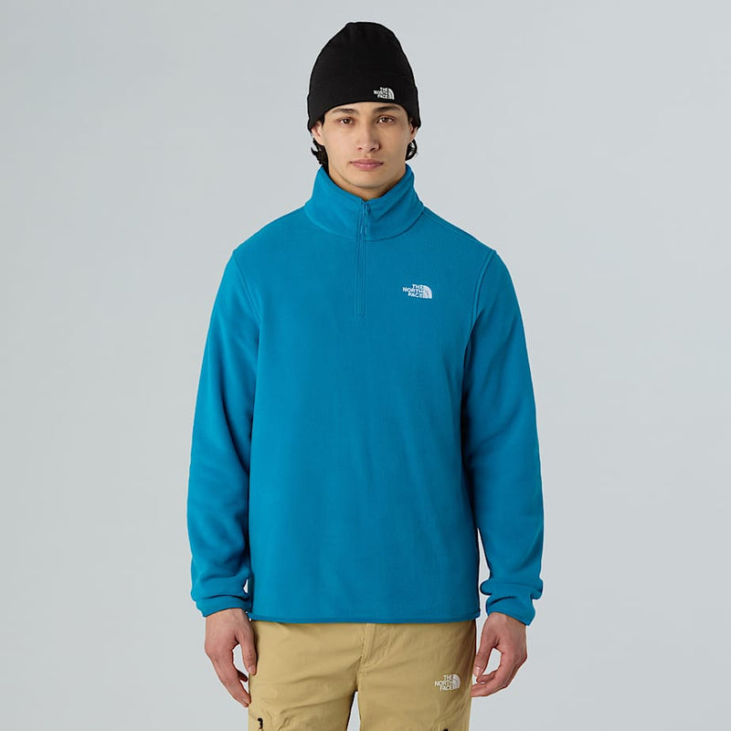 The North Face Glacier 1/4 Zip Fleece Dusk Blue male