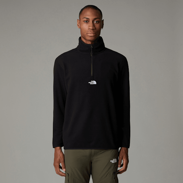 The North Face Men's Glacier 1/4 Zip Fleece Tnf Black-npf 