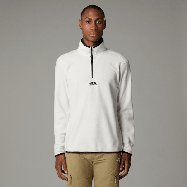 The North Face Glacier / Zip Fleece Gardenia White-npf