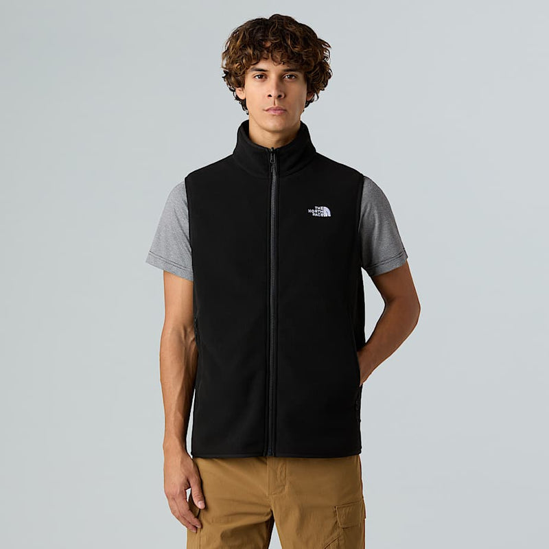 The North Face Glacier Fleece Vest Tnf Black male