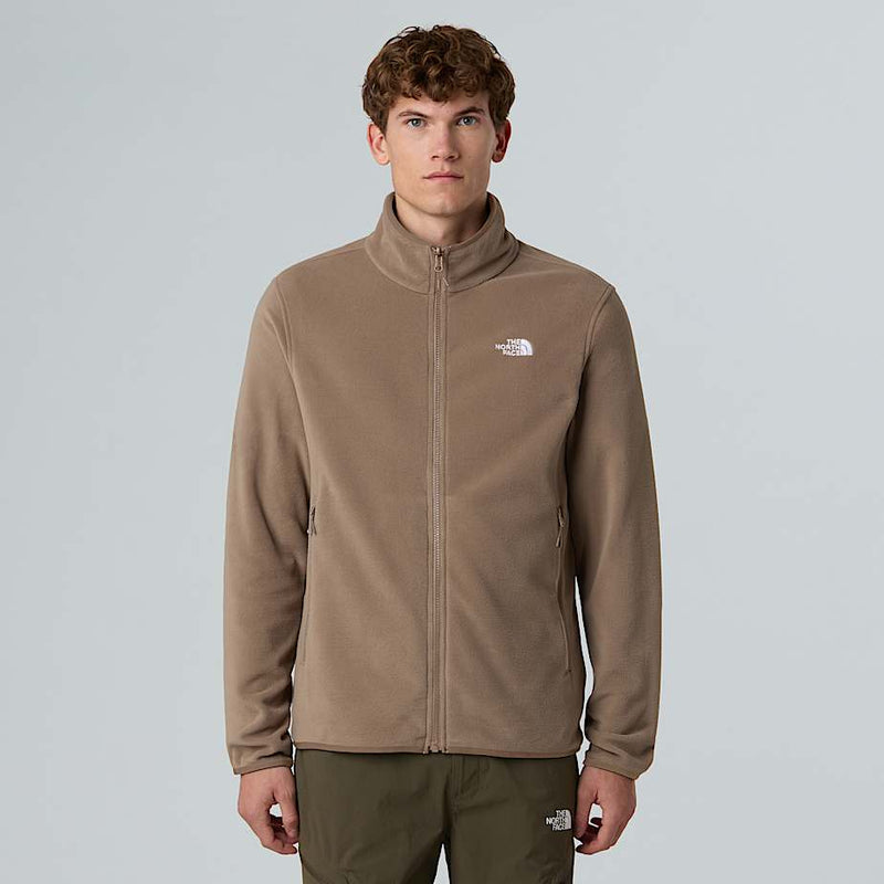 The North Face Glacier Full-zip Fleece Mocha Brown male