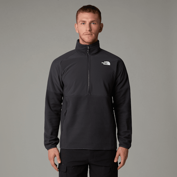 The North Face  Glacier Heavyweight 1/2 Zip Fleece Asphalt Grey-asphalt Grey-tnf Black