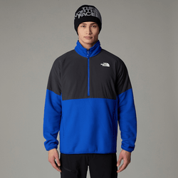 The North Face Men's Glacier Heavyweight 1/2 Zip Fleece Tnf Blue-asphalt Grey 