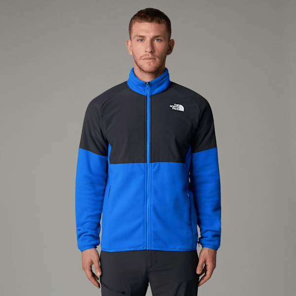 The North Face  Glacier Heavyweight Full-zip Fleece Hero Blue-asphalt Grey-tnf Black