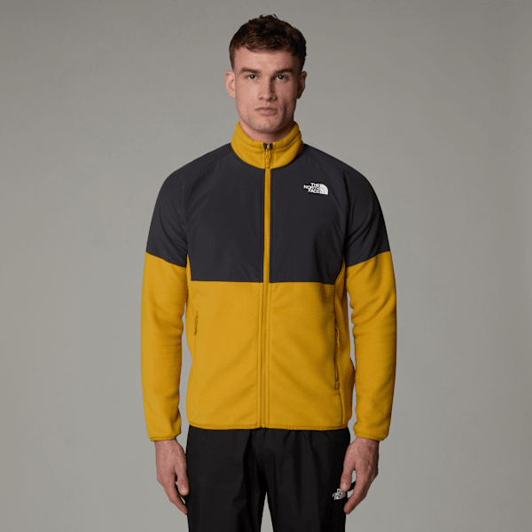 The North Face  Glacier Heavyweight Full-zip Fleece Turmeric-asphalt Grey-tnf Black