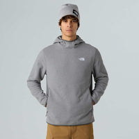 The North Face Glacier Hooded Pullover Fleece Tnf Mid Grey Heather male
