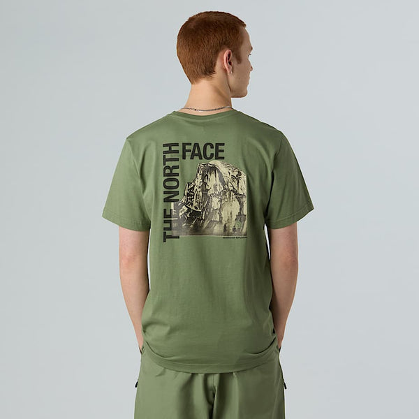 The North Face Half Dome Photo T-shirt Bark Mist male