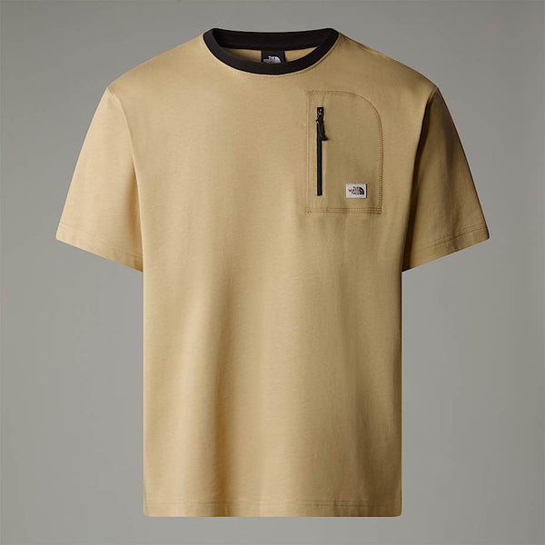 The North Face Heritage Pocket T-shirt Khaki Stone male