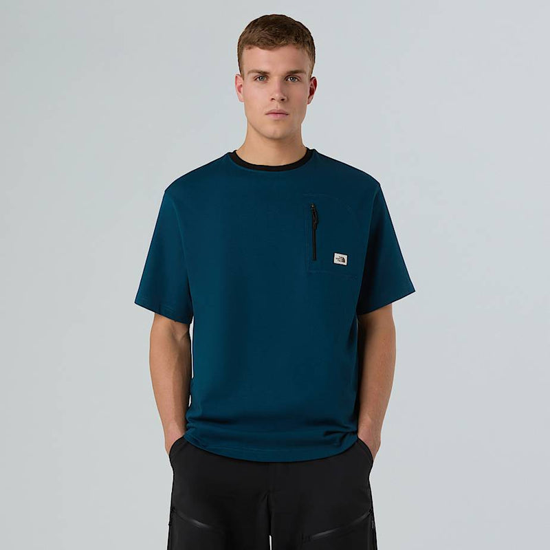 The North Face Heritage Pocket T-shirt Midnight Petrol male