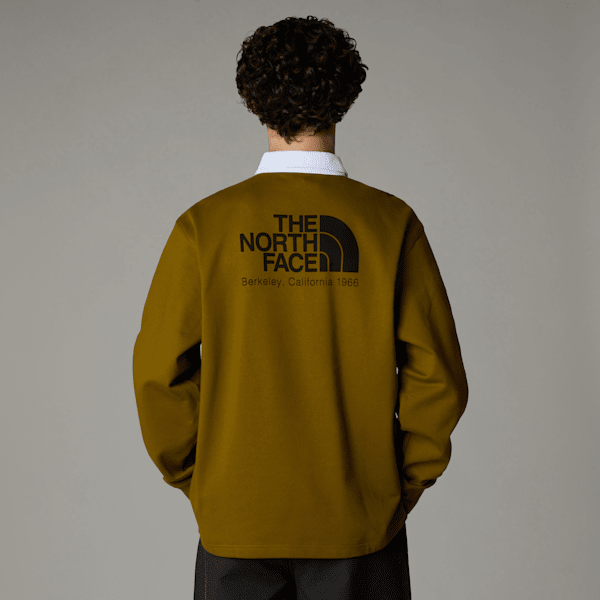 The North Face  Heritage Rugby Sweatshirt Moss Green