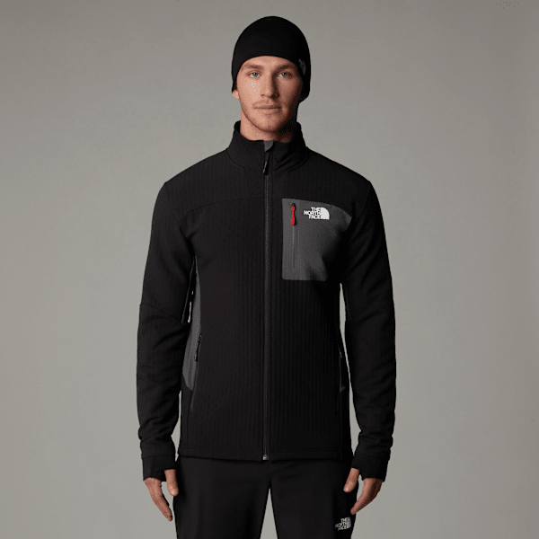 The North Face Men's Highball Fleece Tnf Black-anthracite Grey-high Risk Red